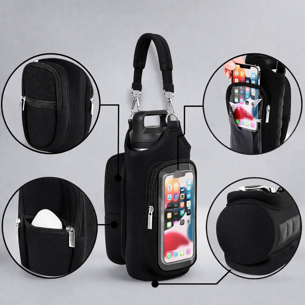 Sac de sport magnétique