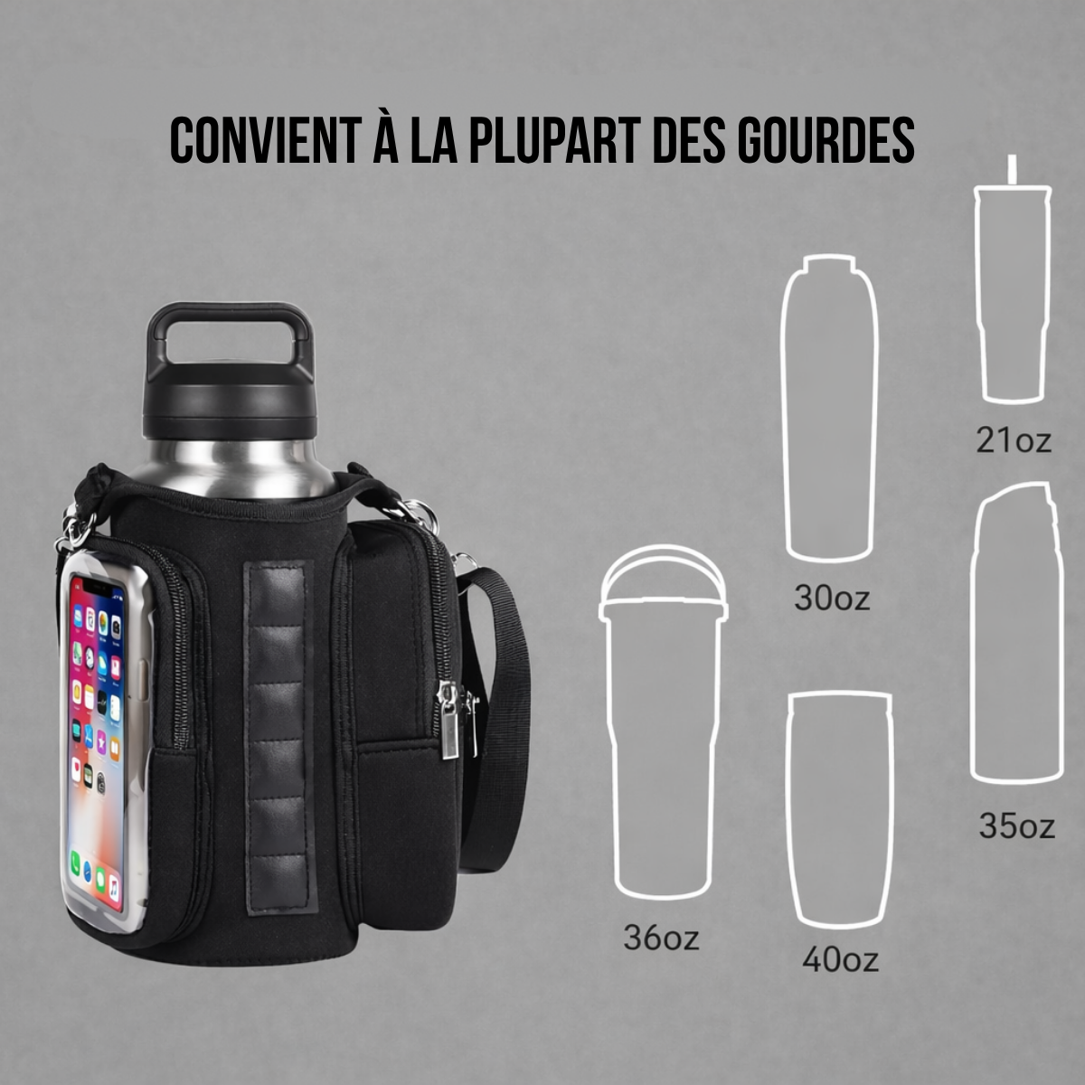Sac de sport magnétique